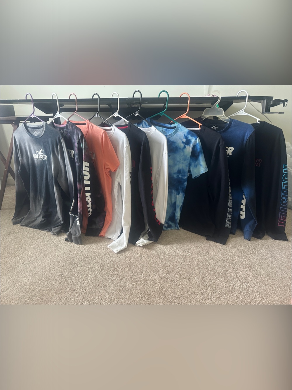 BACK TO SCHOOL! Lot of Men’s Hollister S-L T-shirts and long sleeve Tops!
